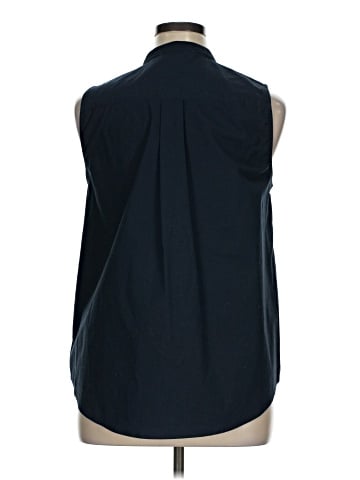 MICHAEL Michael Kors Sleeveless Button-Down Shirt (view 2)