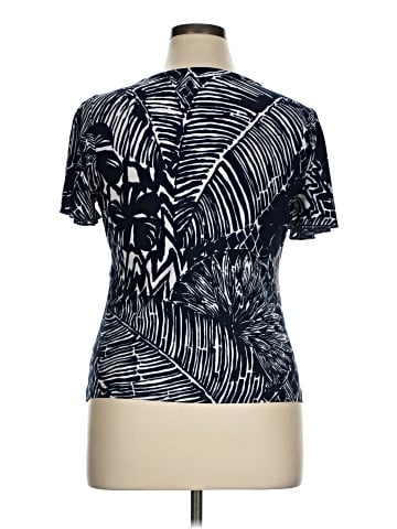 Chaps Short Sleeve Blouse (view 2)