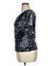 Chaps Blue Short Sleeve Blouse Size XL - photo 5