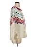 Time and Tru Chevron-herringbone Ivory Pullover Sweater Size S - photo 4