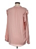 CALVIN KLEIN JEANS 100% Polyester Pink Long Sleeve Blouse Size M - photo 2