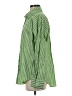 Staccato Stripes Green Long Sleeve Blouse Size S - photo 5