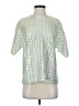 St. John Green Short Sleeve Blouse Size S - photo 1