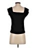Maeve by Anthropologie Black Short Sleeve Top Size S - photo 2