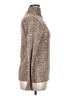 Unbranded Animal Print Brown Long Sleeve Turtleneck Size XL - photo 4