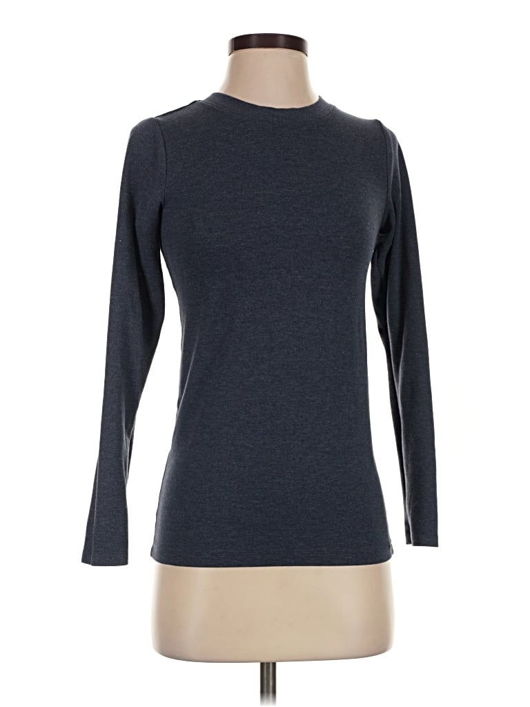 Pre-owned Lunya Turtleneck Sweater In Gray