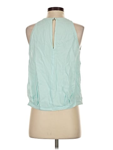 Chelsea Flower Sleeveless Silk Top (view 2)