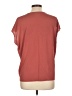Nine West Brown Short Sleeve Top Size L - photo 2