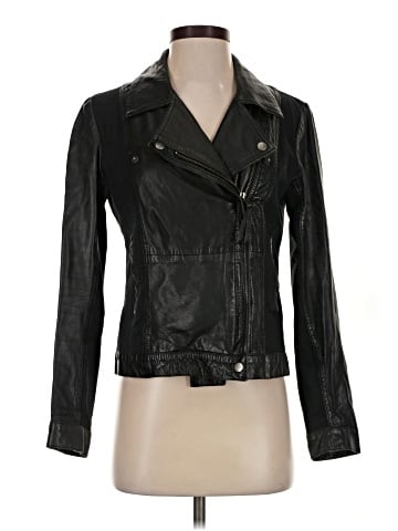 French Connection Leather Jacket (view 1)