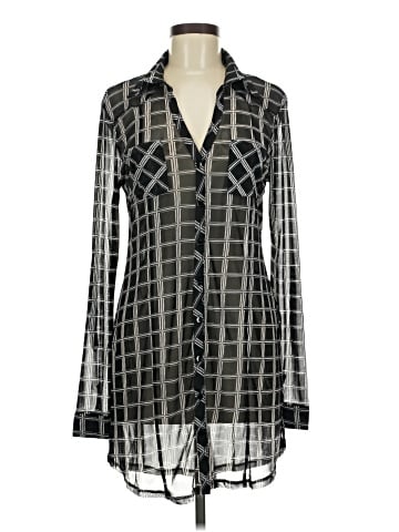 NY Collection Long Sleeve Blouse (view 1)
