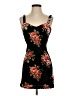 Forever 21 Floral Black Cocktail Dress Size S - photo 1