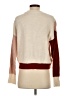 Silverflint Color Block Burgundy Pullover Sweater Size S - photo 2