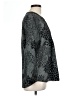 Daniel Rainn Animal Print Gray Long Sleeve Blouse Size L - photo 4