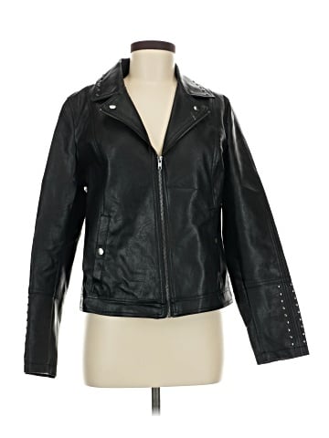 a.n.a. A New Approach Faux Leather Jacket (view 1)