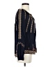 Love Sam 100% Viscose Blue Long Sleeve Blouse Size XS - photo 4