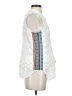 Johnny Was 100% Rayon White Sleeveless Blouse Size XS - photo 4