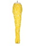 Compania Fantastica Print Yellow Casual Pants Size M - photo 4