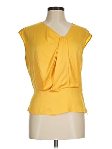 Elie Tahari Sleeveless Silk Top (view 1)