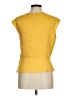 Elie Tahari Yellow Sleeveless Silk Top Size M - photo 2