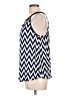 Perseption Concept 100% Polyester Blue Sleeveless Blouse Size L - photo 5
