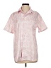 Unbranded Tropical Pink Short Sleeve Button-Down Shirt Size XS - photo 1