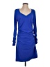 BARBARA SCHWARZER Solid Blue Cocktail Dress Size S (estimated) - photo 1