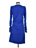 BARBARA SCHWARZER Solid Blue Cocktail Dress Size S (estimated) - photo 2