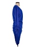 BARBARA SCHWARZER Solid Blue Cocktail Dress Size S (estimated) - photo 4