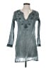 Raj 100% Cotton Gray Long Sleeve Blouse Size S - photo 1