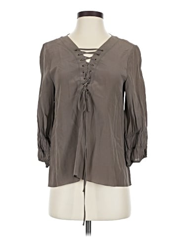 Aryn K. 3/4 Sleeve Blouse (view 1)