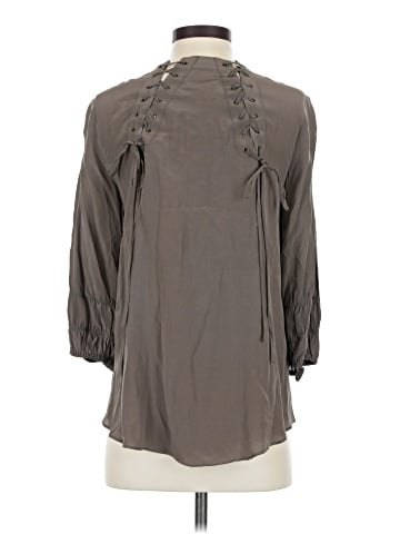 Aryn K. 3/4 Sleeve Blouse (view 2)