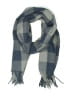 J.Crew Checkered-gingham Gray Blue Scarf One size - photo 2