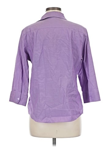 Coldwater Creek 3/4 Sleeve Button-Down Shirt (view 2)