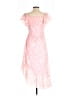 Lulus 100% Polyester Pink Cocktail Dress Size S - photo 2