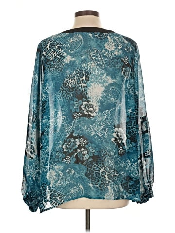 Sag Harbor 3/4 Sleeve Blouse (view 2)