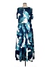 Unbranded Tropical Blue Casual Dress Size XL - photo 2