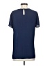 Express 100% Polyester Blue Short Sleeve Top Size S - photo 2