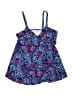Unbranded Paisley Blue Swimsuit Top Size 12 - photo 1
