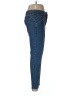 Topshop 100% Cotton Argyle Blue Jeans Size 28 waist - photo 4