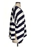 N.ONE 100% Cotton Stripes Silver Pullover Sweater Size S (petite) - photo 4