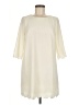 TOBI Solid Ivory Casual Dress Size M - photo 1