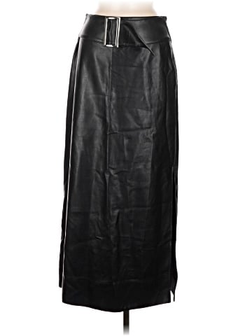 Anthropologie Faux Leather Skirt (view 1)