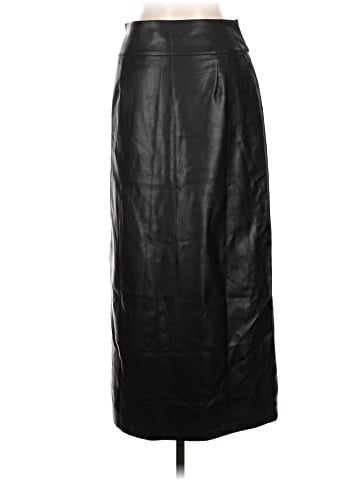 Anthropologie Faux Leather Skirt (view 2)