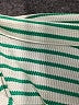 Unbranded Stripes Green Long Sleeve Blouse Size M - photo 7
