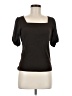 Ann Taylor LOFT Black Short Sleeve Top Size M - photo 1
