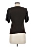 Ann Taylor LOFT Black Short Sleeve Top Size M - photo 2