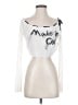 Chuu Silver White Long Sleeve Top Size 00 - photo 1