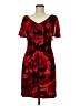 Connected Apparel Red Cocktail Dress Size 8 (petite) - photo 1