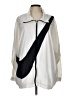 Nike 100% Polyester Color Block White Windbreaker Size L - photo 1