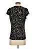 Kasper Polka Dots Black Short Sleeve Top Size S - photo 2